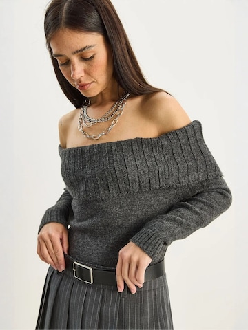 Pull-over 'Pullover' Bianco Lucci en gris