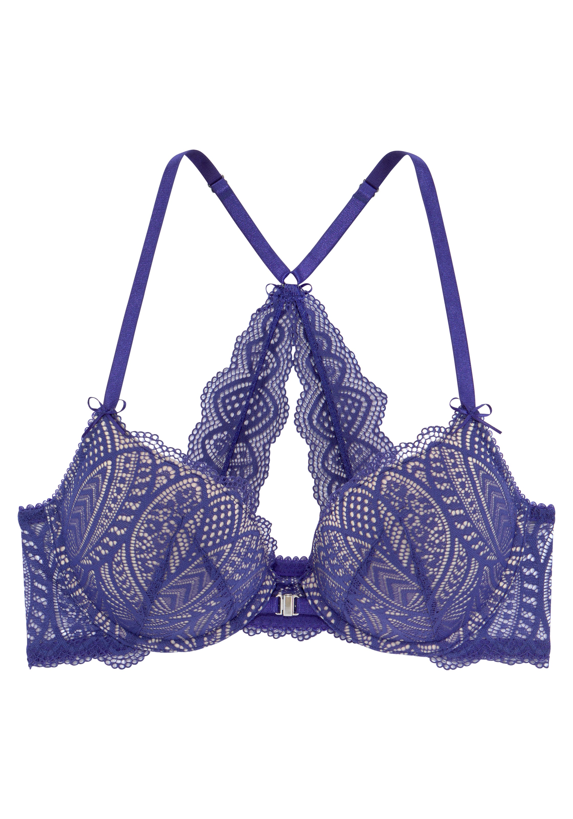 LASCANA Сутиен 'Raquel' в синьо: отпред