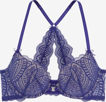 LASCANA Bra 'Raquel' in Blue: front