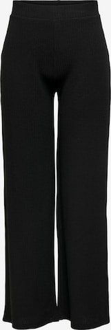 Only Petite Wide leg Trousers in Black: front