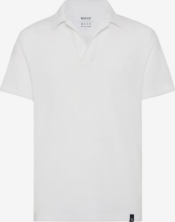 Boggi Milano Poloshirt in Weiß: predná strana