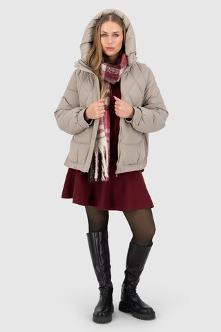 alife & kickin Winterjacke 'Hedwig' in Grün