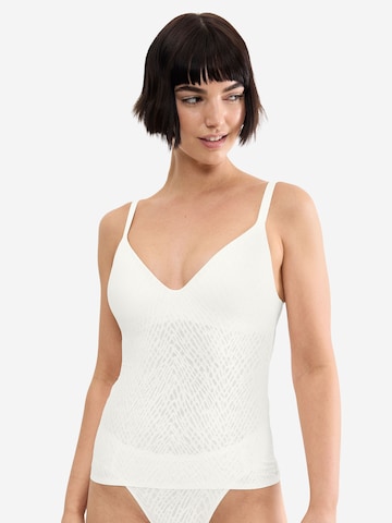 Haut ' Blue ZERO Feel Bliss THE UP ' SLOGGI en blanc : devant