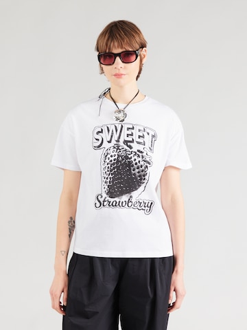 QS T-Shirt in Weiß: Vorderseite