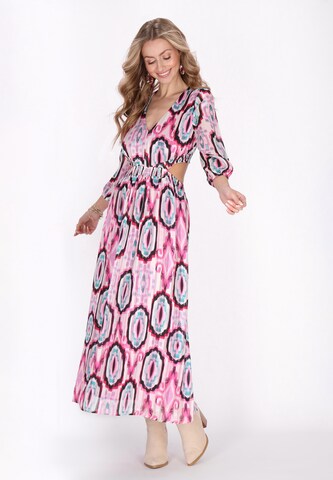 IZIA Jurk 'Boho' in Lila