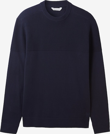 Pullover di TOM TAILOR in blu: frontale