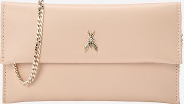 PATRIZIA PEPE Clutch in Beige: voorkant