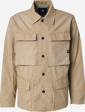 G-STAR Välikausitakki värissä ruskea: etupuoli