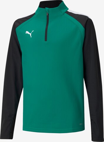 PUMA Performance Shirt 'Liga' in Green: front