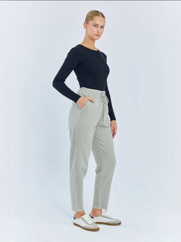 Loosefit Pantaloni di MixRay in grigio