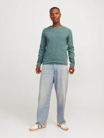 Regular fit Pullover 'JJEHill' di JACK & JONES in blu