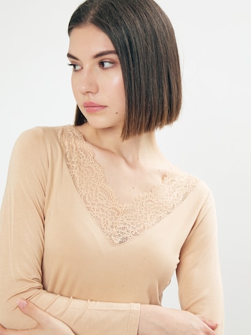 Influencer - Camiseta en beige