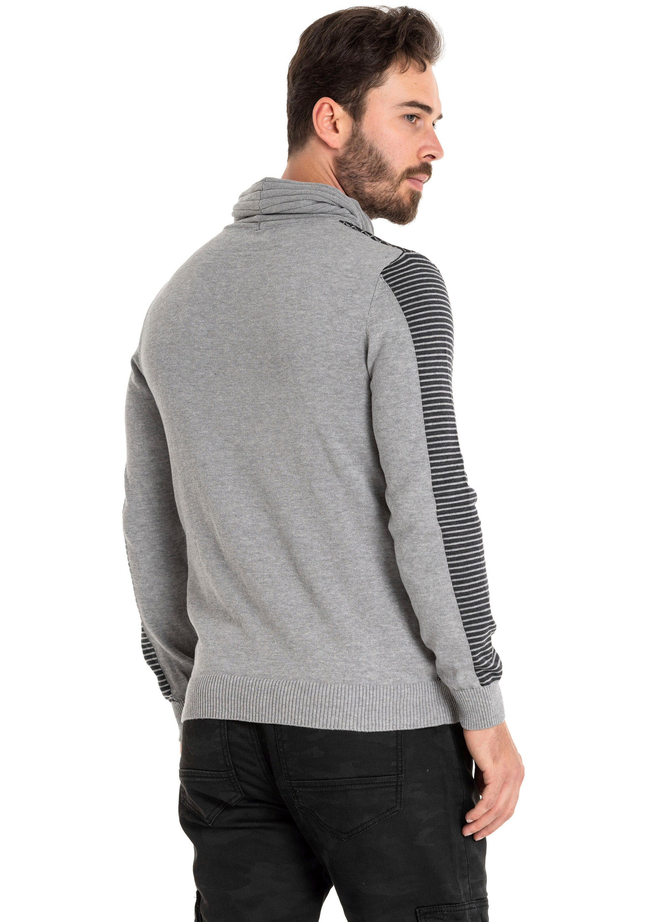 CIPO & BAXX Trui in Grijs