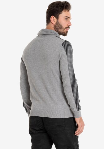 CIPO & BAXX Pullover in Grau