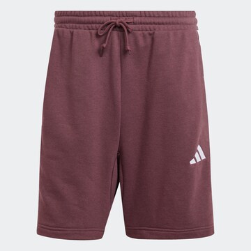 regular Pantaloni sportivi 'Essential' di ADIDAS SPORTSWEAR in rosso: frontale