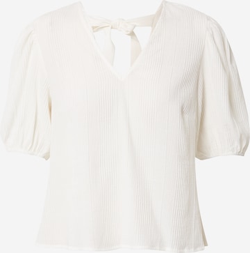 OBJECT - Blusa 'Yasmina' em branco: frente