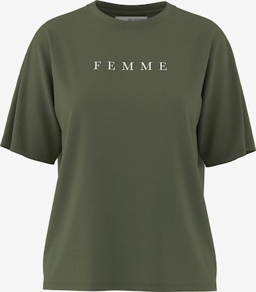 SELECTED FEMME T-Shirt 'VILJA' in Grün: predná strana