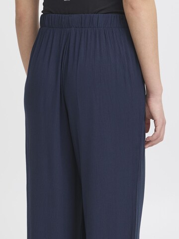 ICHI Loosefit Hose 'ICHMarrakech' in Blau