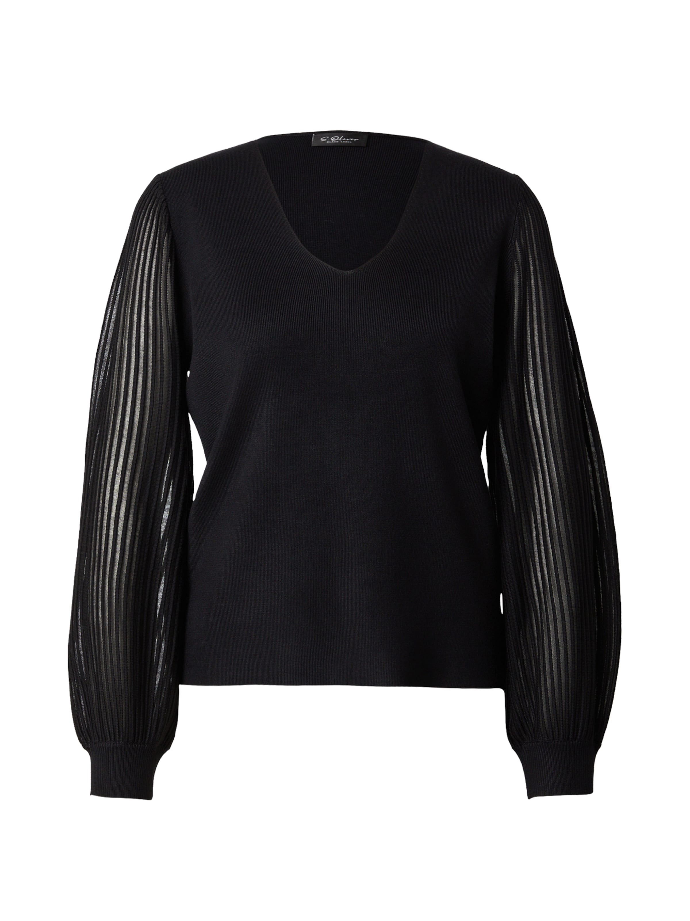 s.Oliver Trui in Zwart: voorkant