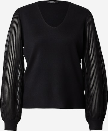 s.Oliver Pullover in Schwarz: Vorderseite