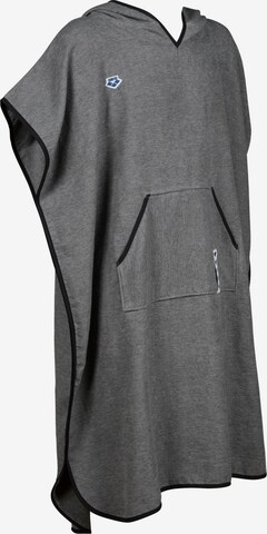 ARENA Bademantel 'ICONS HOODED PONCHO' in Grau