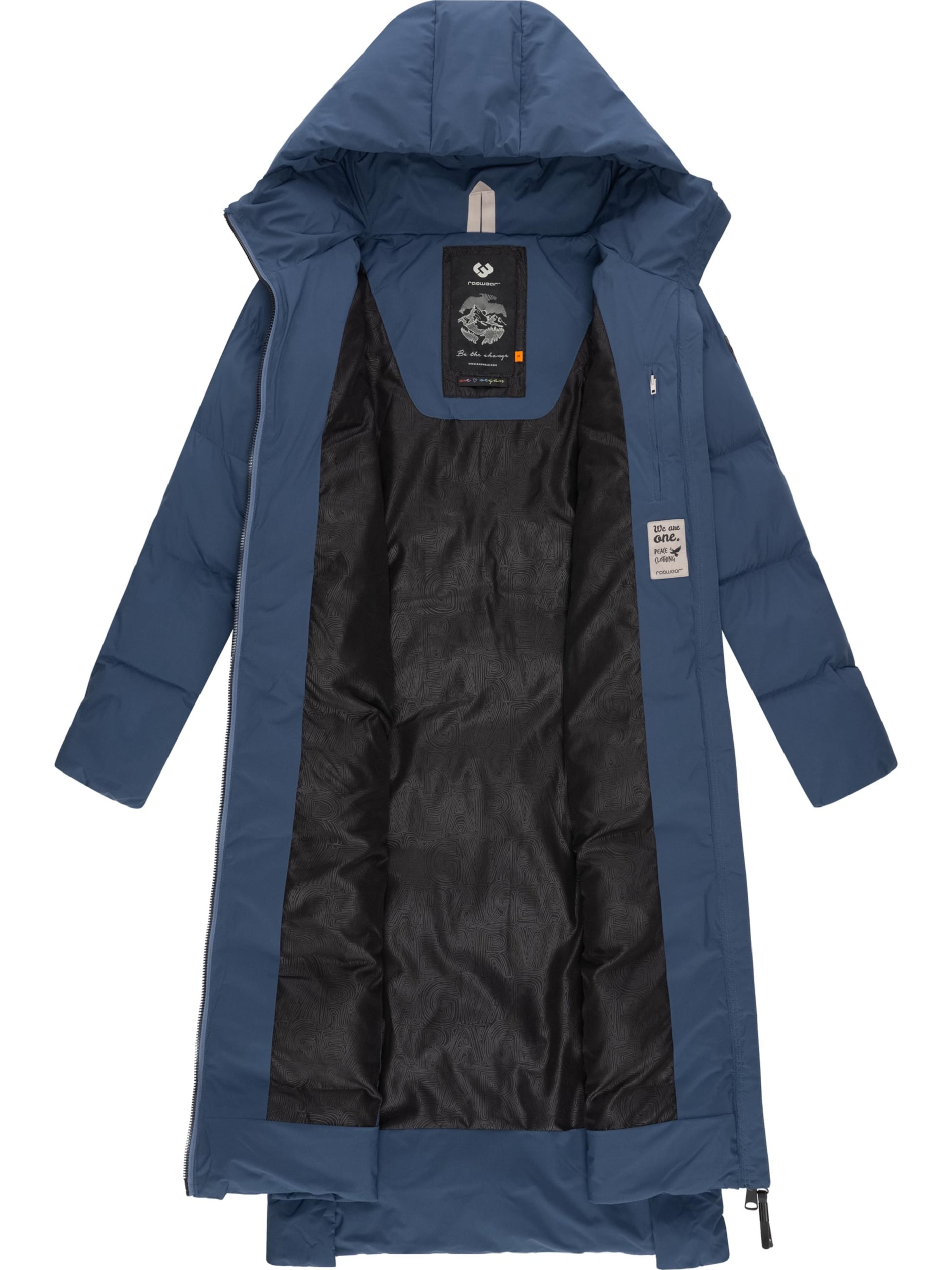 Ragwear Vinterfrakke 'Patrise' i blå