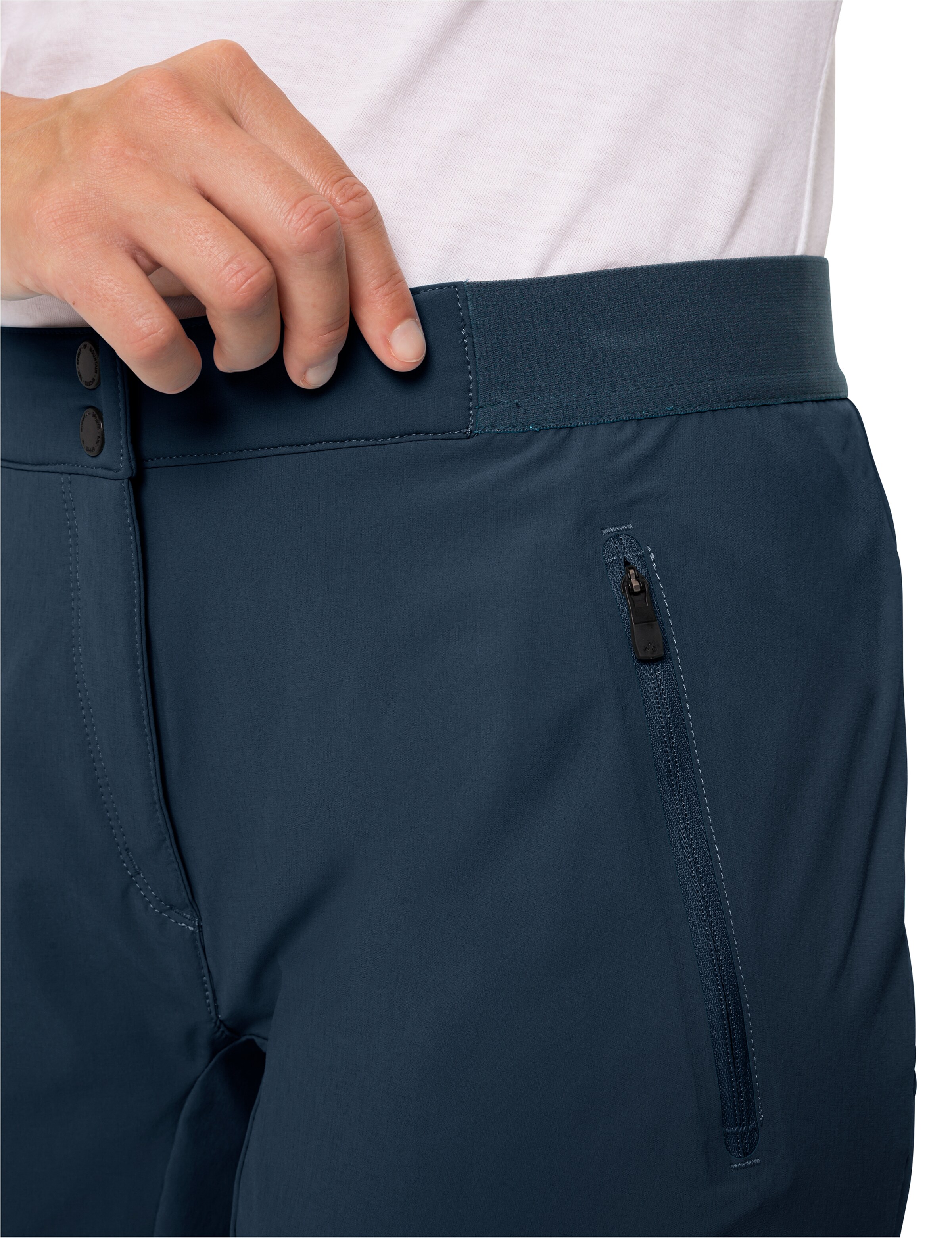 VAUDE Skinny Outdoorbroek 'W Scopi LW STS II' in Blauw