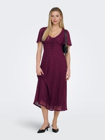 ONLY Dress 'ONLDaniella' in Purple: front