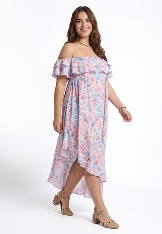 joella - Vestido de verano en rosa: frente