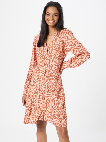 Y.A.S Shirt dress 'Boma' in Brown: front