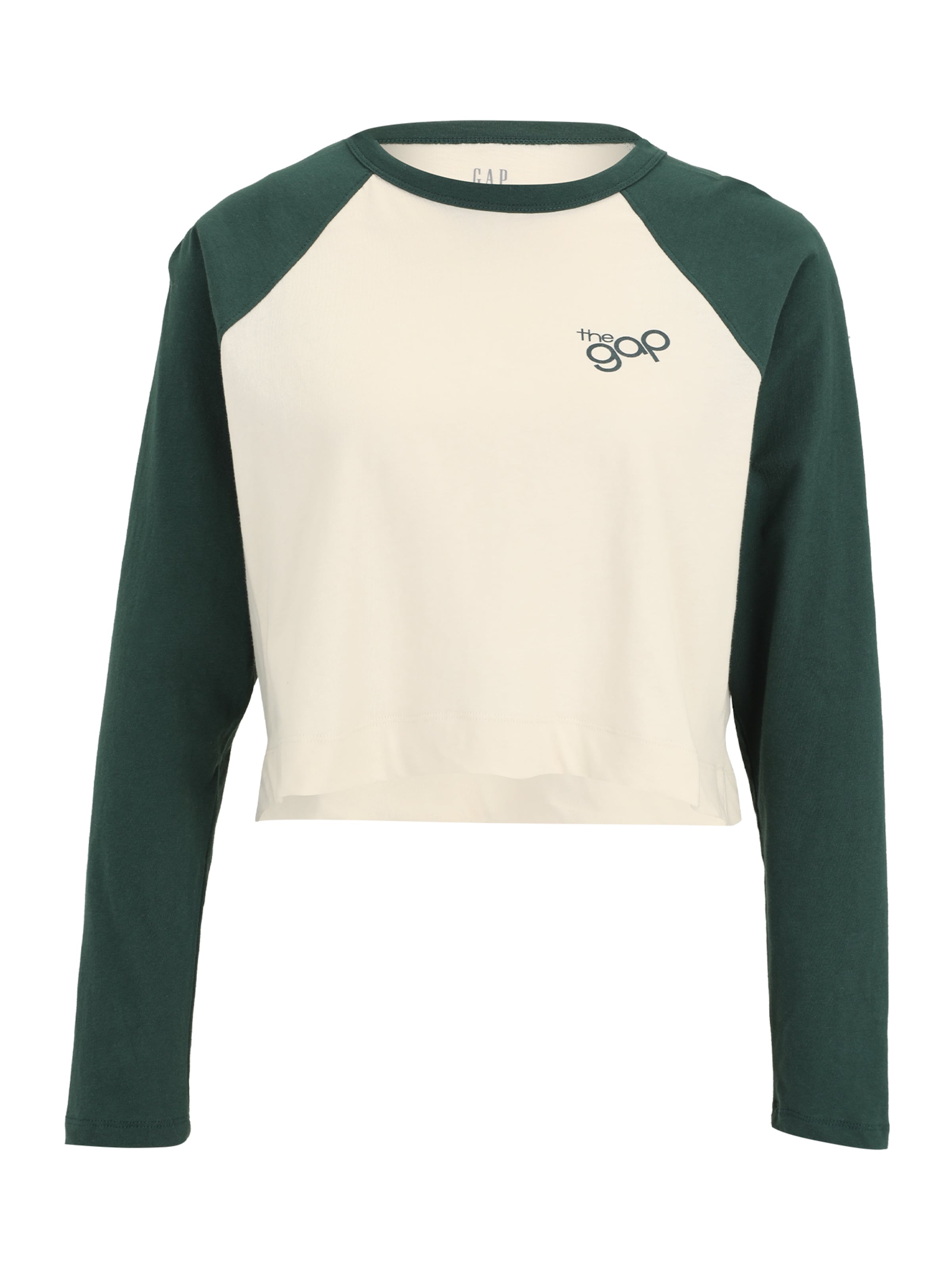 Gap Petite Μπλουζάκι σε πράσινο: μπροστά