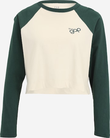 Gap Petite Koszulka w kolorze zielony: przód