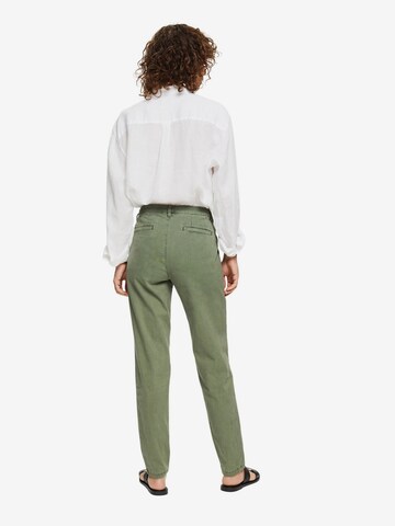 ESPRIT Slim fit Pants in Green