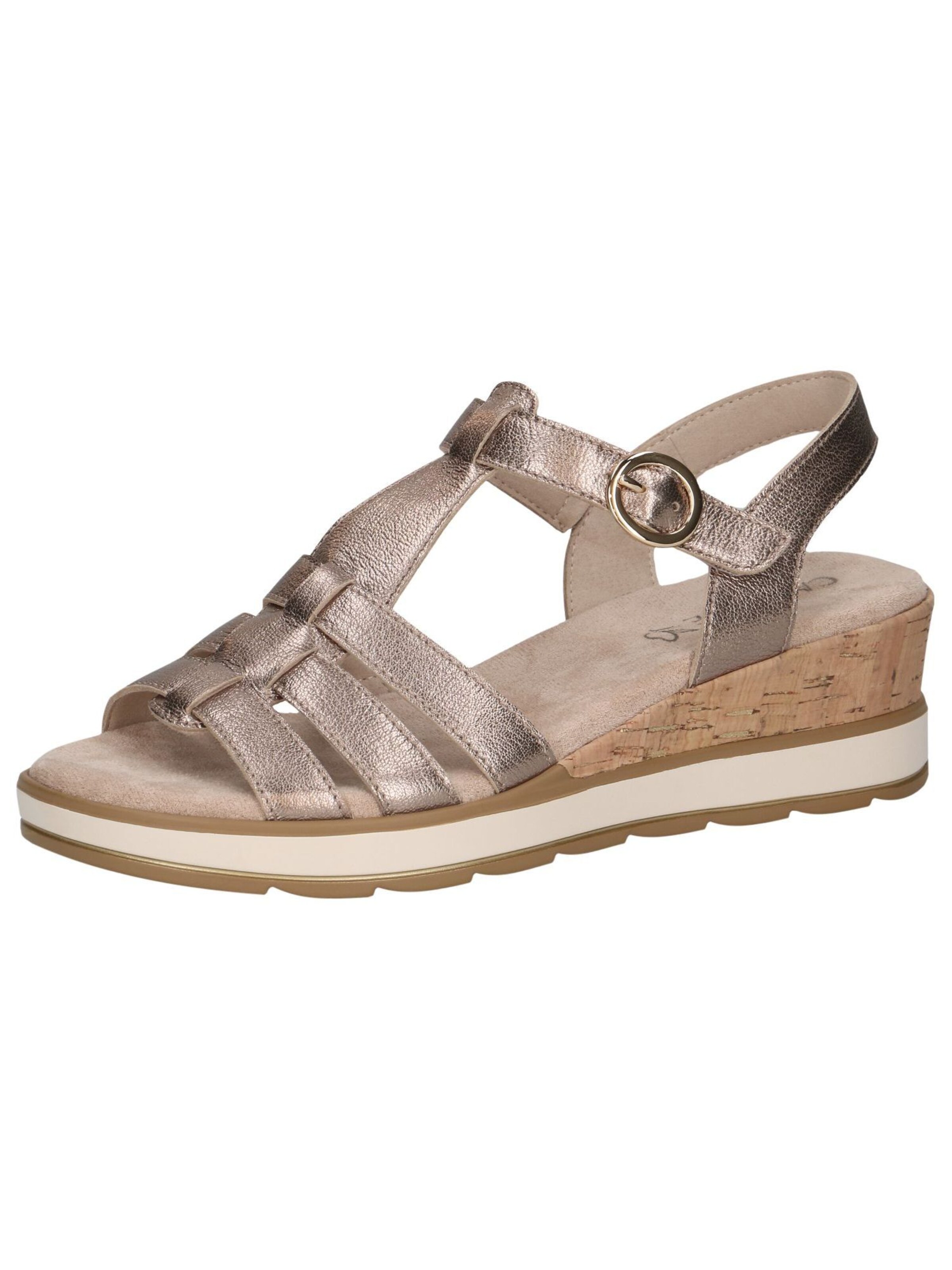 CAPRICE Sandals in Bronze: front