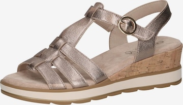 CAPRICE Sandale in Bronze: Vorderseite