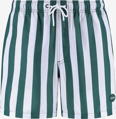 Shiwi Kupaće hlače u tamno zelena / bijela, Pregled proizvoda