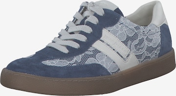 Baskets basses Paul Green en bleu : devant