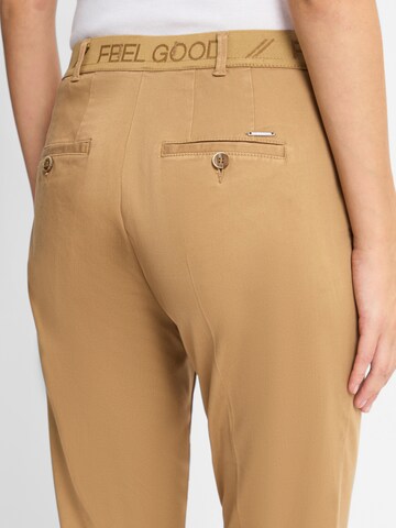 Coupe slim Pantalon chino 'Maron S' BRAX en marron