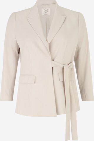 Blazer 'Giana' Guido Maria Kretschmer Curvy en beige : devant