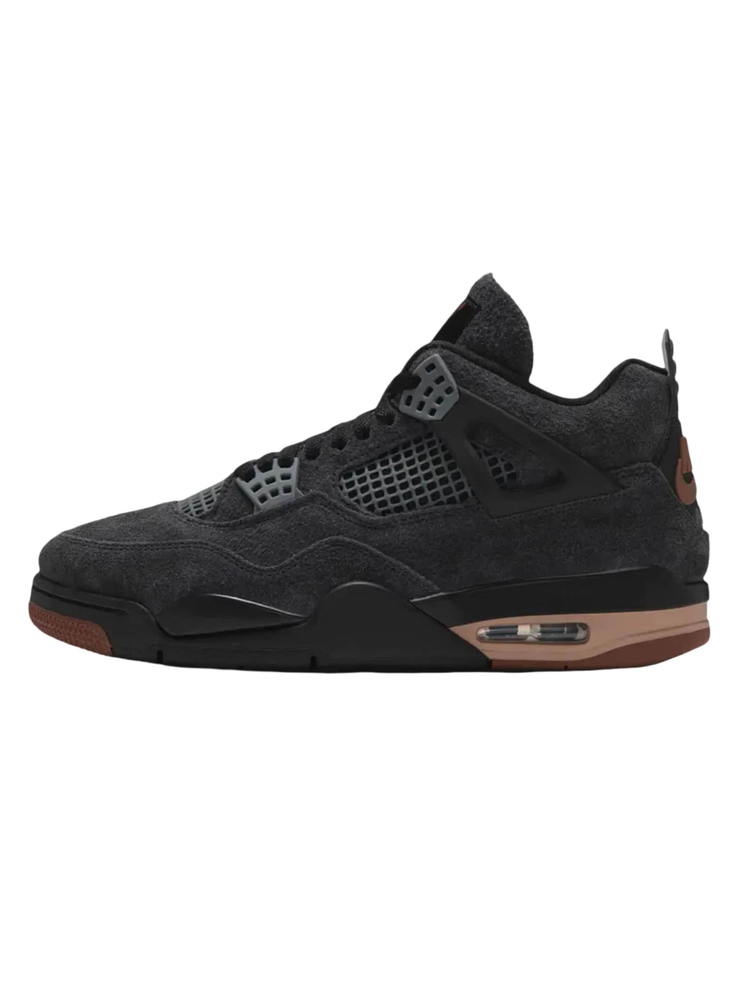 NIKE Sneakers 'Nike Air Jordan 4 Retro London' in Black: front