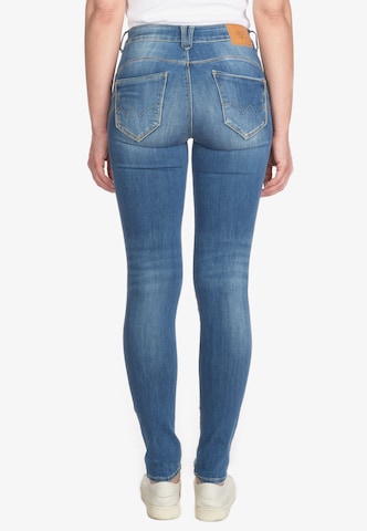 Le Temps Des Cerises Slimfit Jeans 'Pulphigh' in Blauw