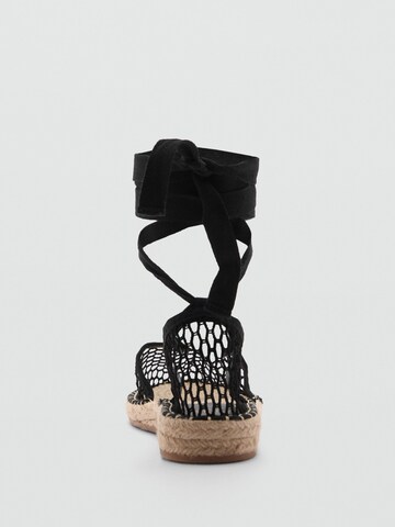 MANGO Sandals 'Alberta1' in Black