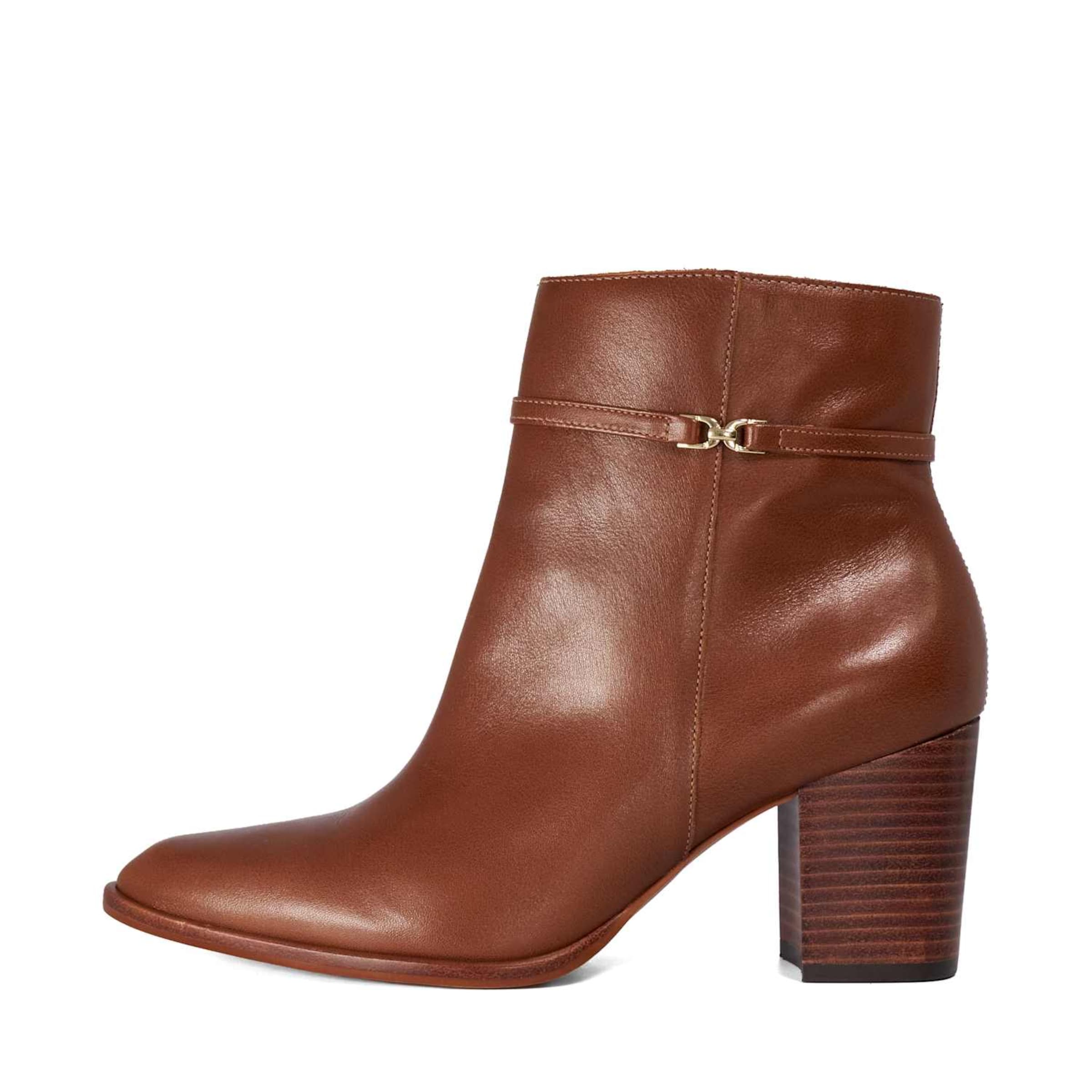 Dune LONDON Stiefelette 'Pagety' in Braun