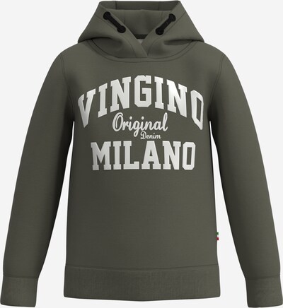 VINGINO Sweatshirt in dunkelgrün / offwhite, Produktansicht