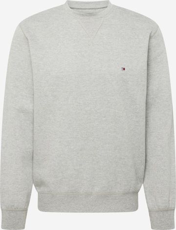 pilka TOMMY HILFIGER Megztinis be užsegimo 'Essential': priekis