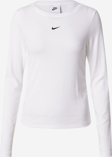 Nike Sportswear Majica 'ESSNTL' u crna / bijela, Pregled proizvoda