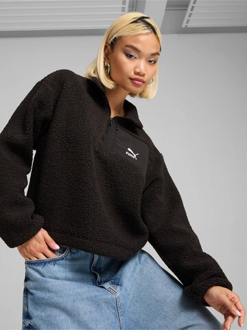PUMA Sweatshirt in Schwarz