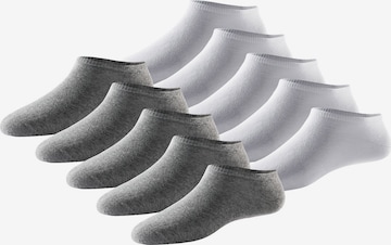 SCHIESSER Ankle Socks ' Bluebird ' in Grey: front