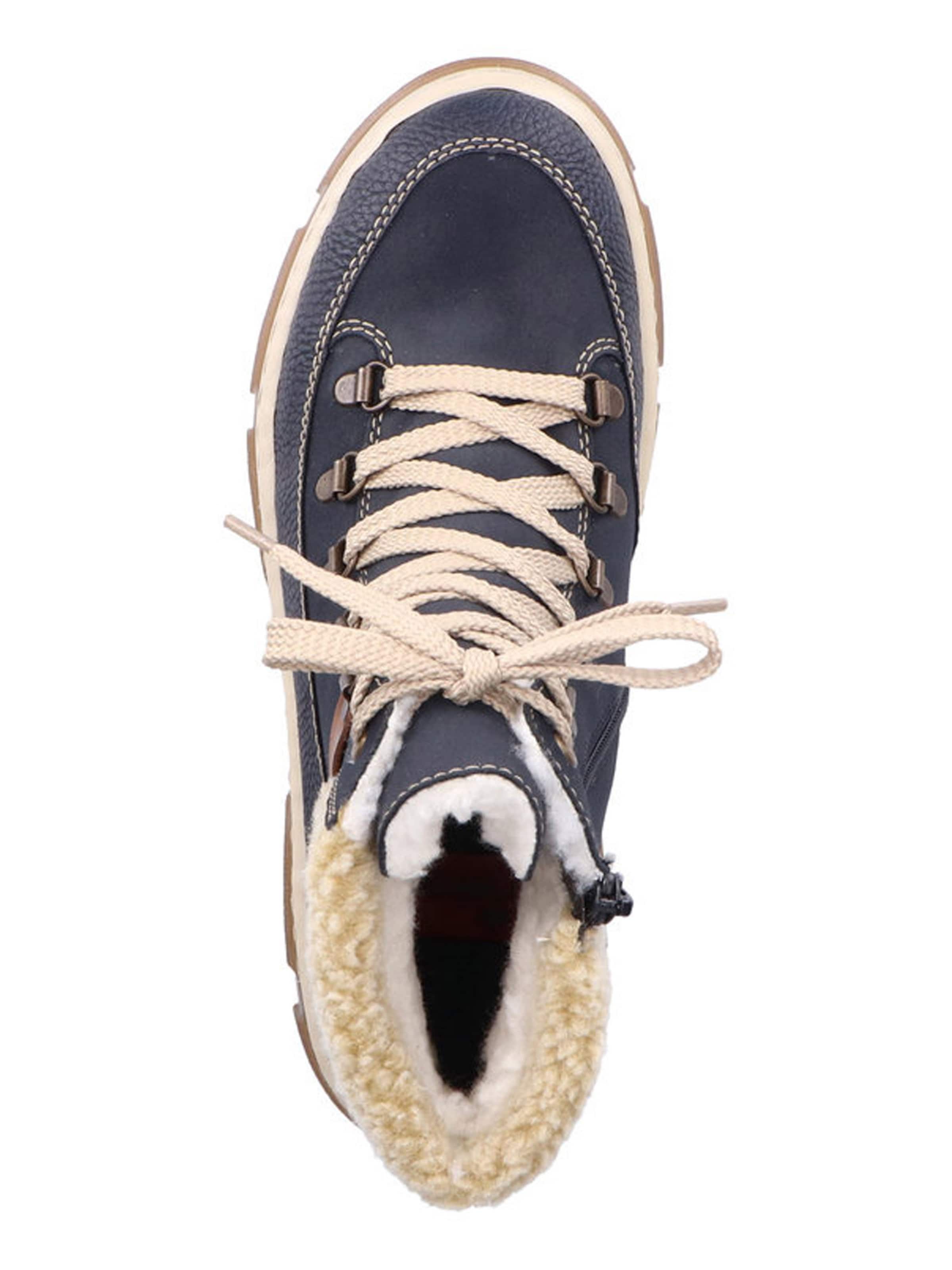 Stivaletto stringato di Rieker in blu