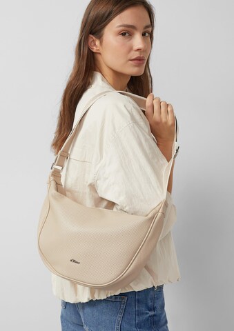 Sac à bandoulière s.Oliver en beige : devant